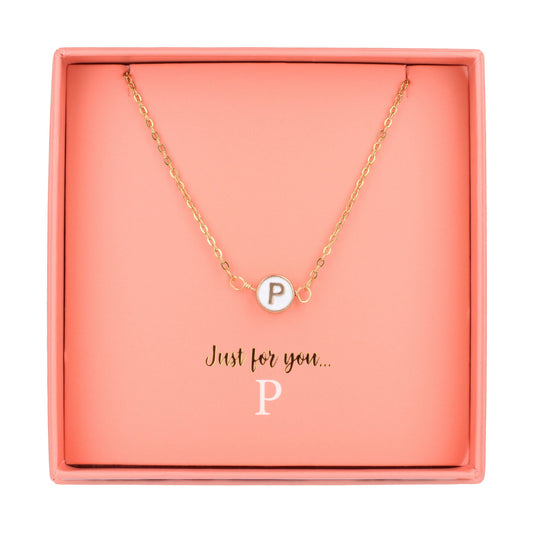NE107 - Just For Personalised Necklace - P