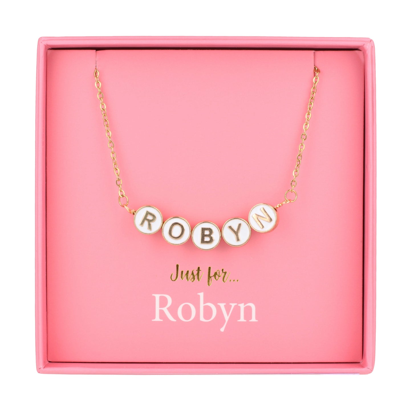 NE112 - Just For Personalised Necklace - Robyn