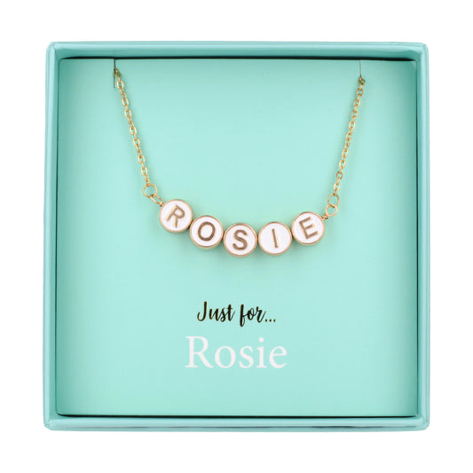 NE114 - Just For Personalised Necklace - Rosie