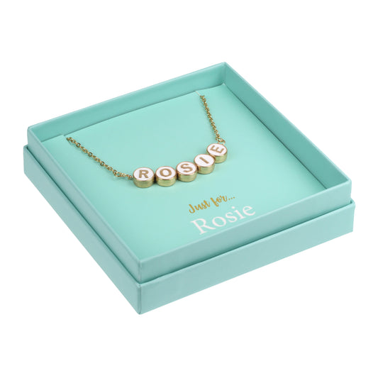 NE114 - Just For Personalised Necklace - Rosie
