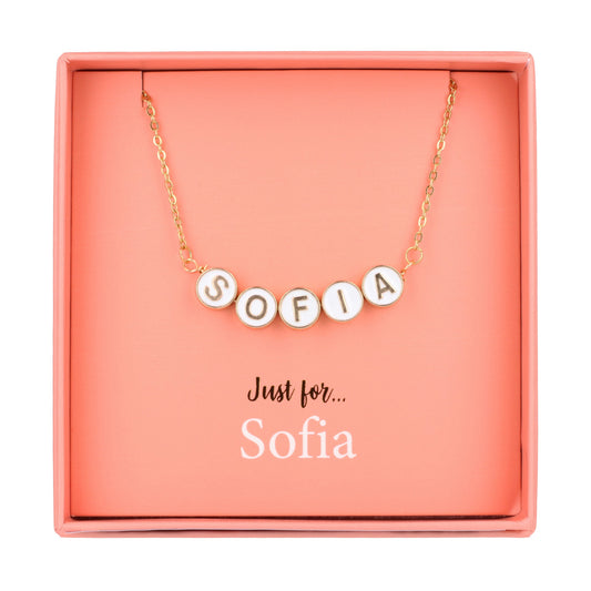 NE119 - Just For Personalised Necklace - Sofia