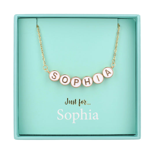 NE120 - Just For Personalised Necklace - Sophia