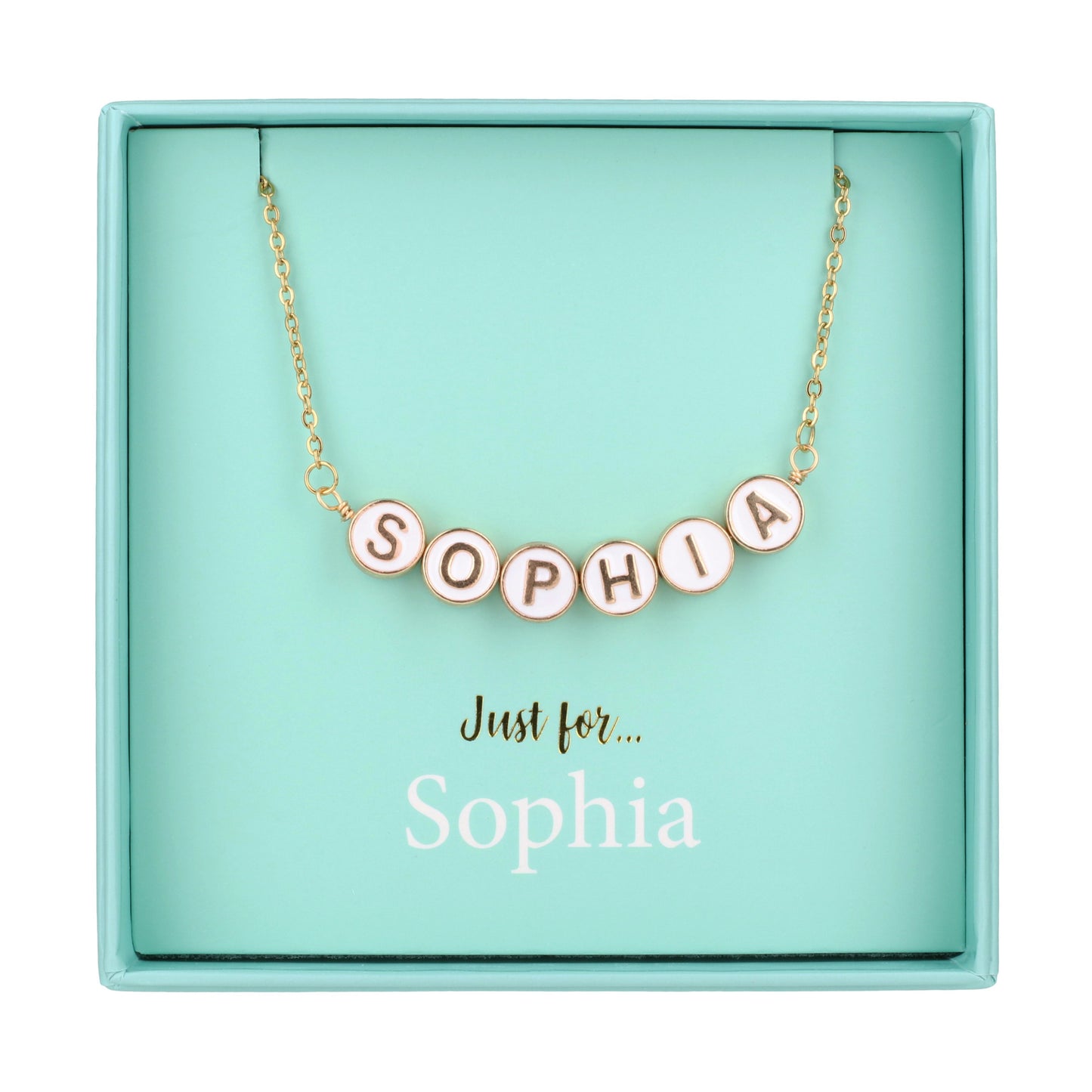 Just For Personalised Necklace - Sophia
