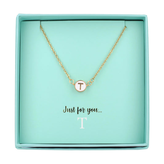 NE123 - Just For Personalised Necklace - T