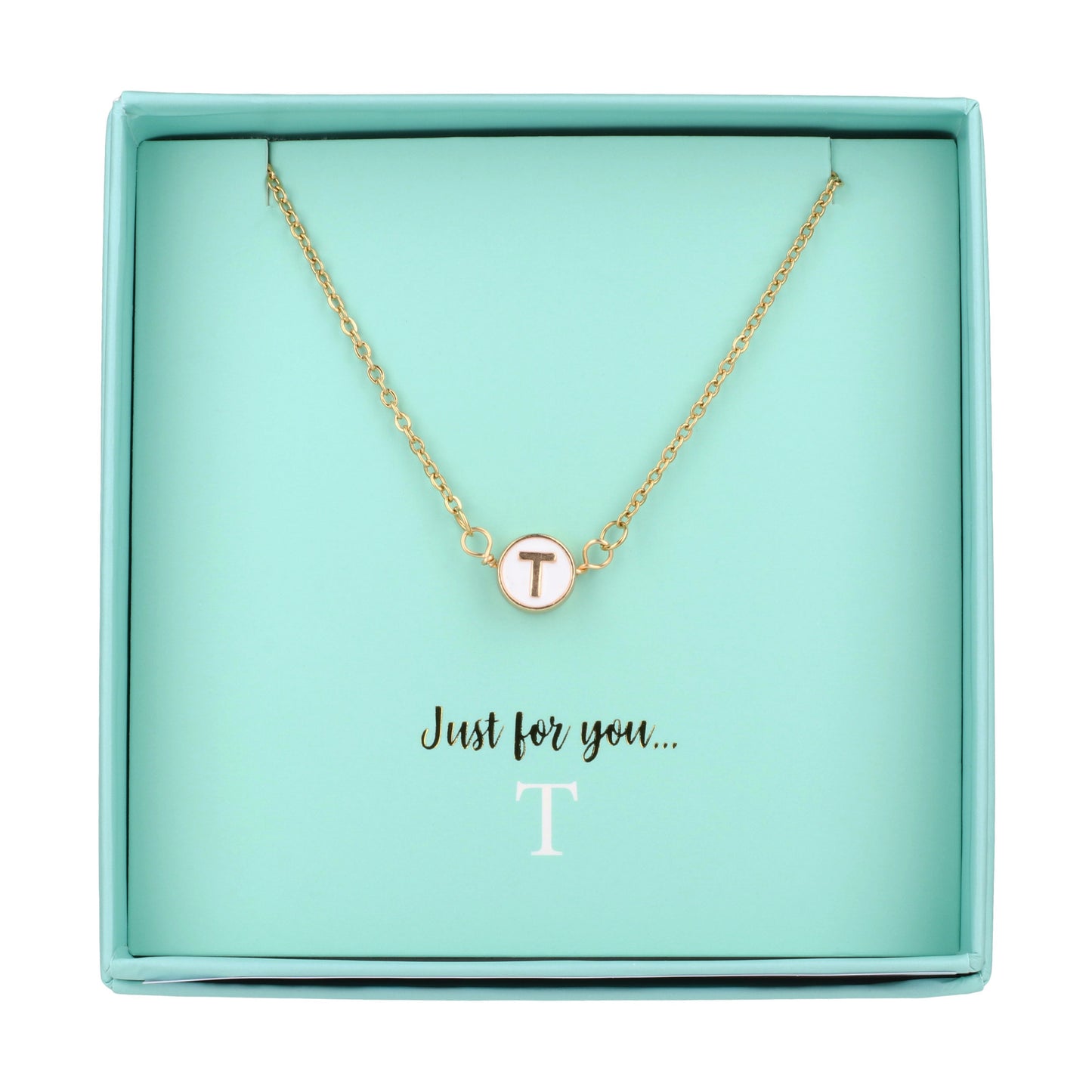 Just For Personalised Necklace - T