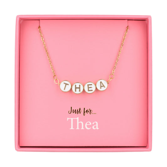 NE124 - Just For Personalised Necklace - Thea