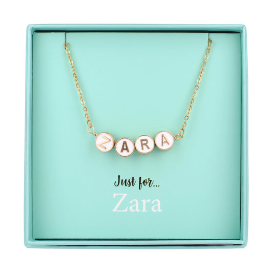 Just For Personalised Necklace - Zara