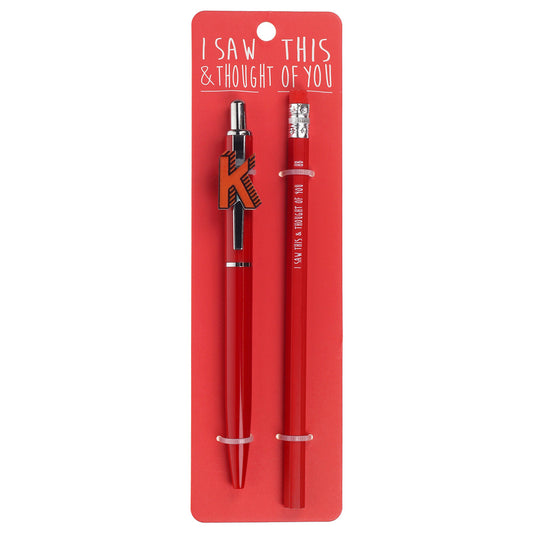 I Saw This Pen - K