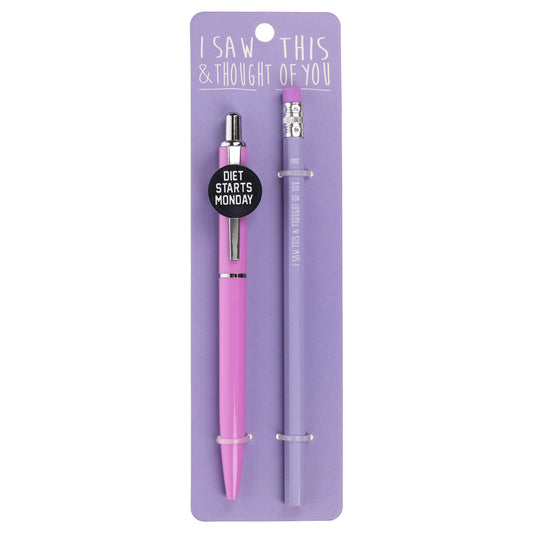 I Saw This Pen - Diet Starts Monday