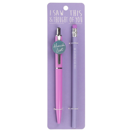 I Saw This Pen - Hinch List