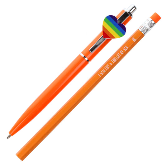 I Saw This Pen - Rainbow Heart
