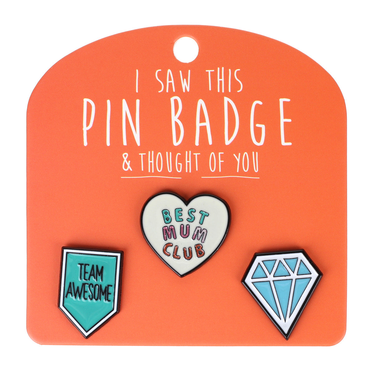 PIN001 - Pin Badges - Best Mum Club