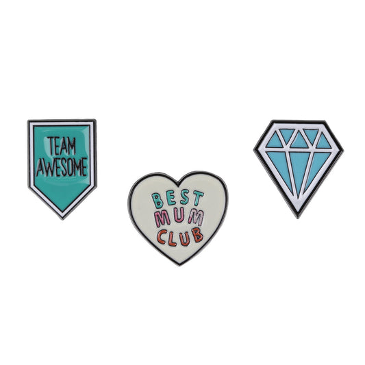 PIN001 - Pin Badges - Best Mum Club