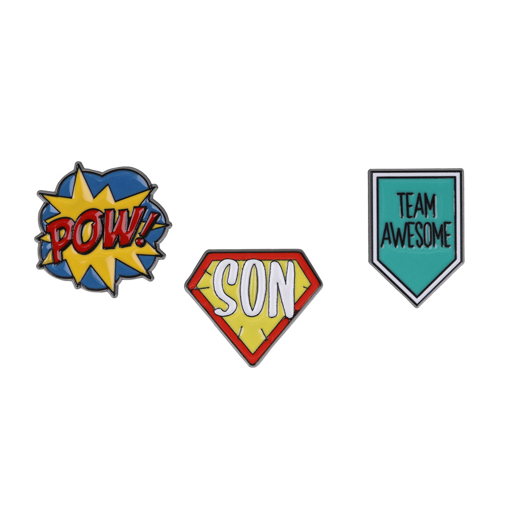 PIN007 - Pin Badges - Super Son