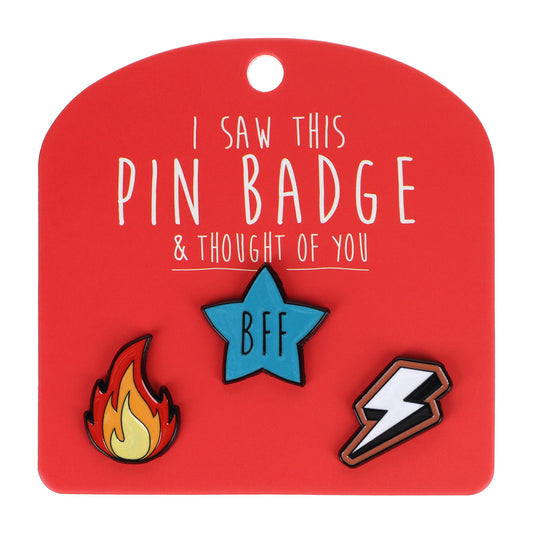 PIN014 - Pin Badges - Star BFF