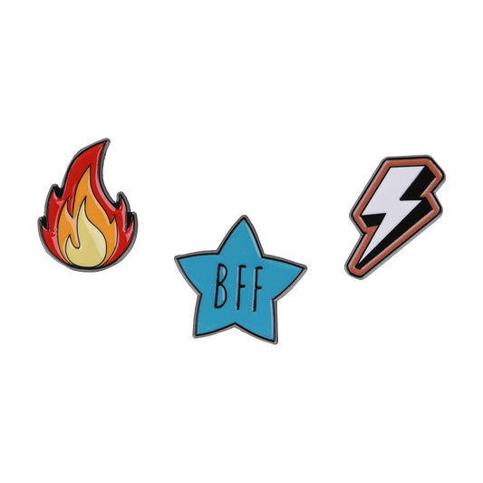 PIN014 - Pin Badges - Star BFF