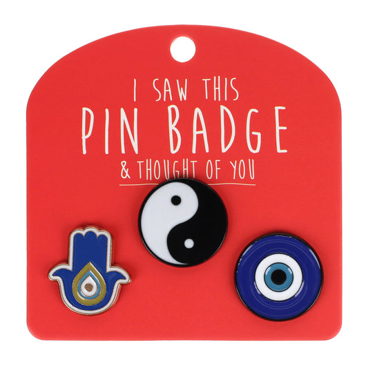 PIN020 - Pin Badges - Yin and Yang