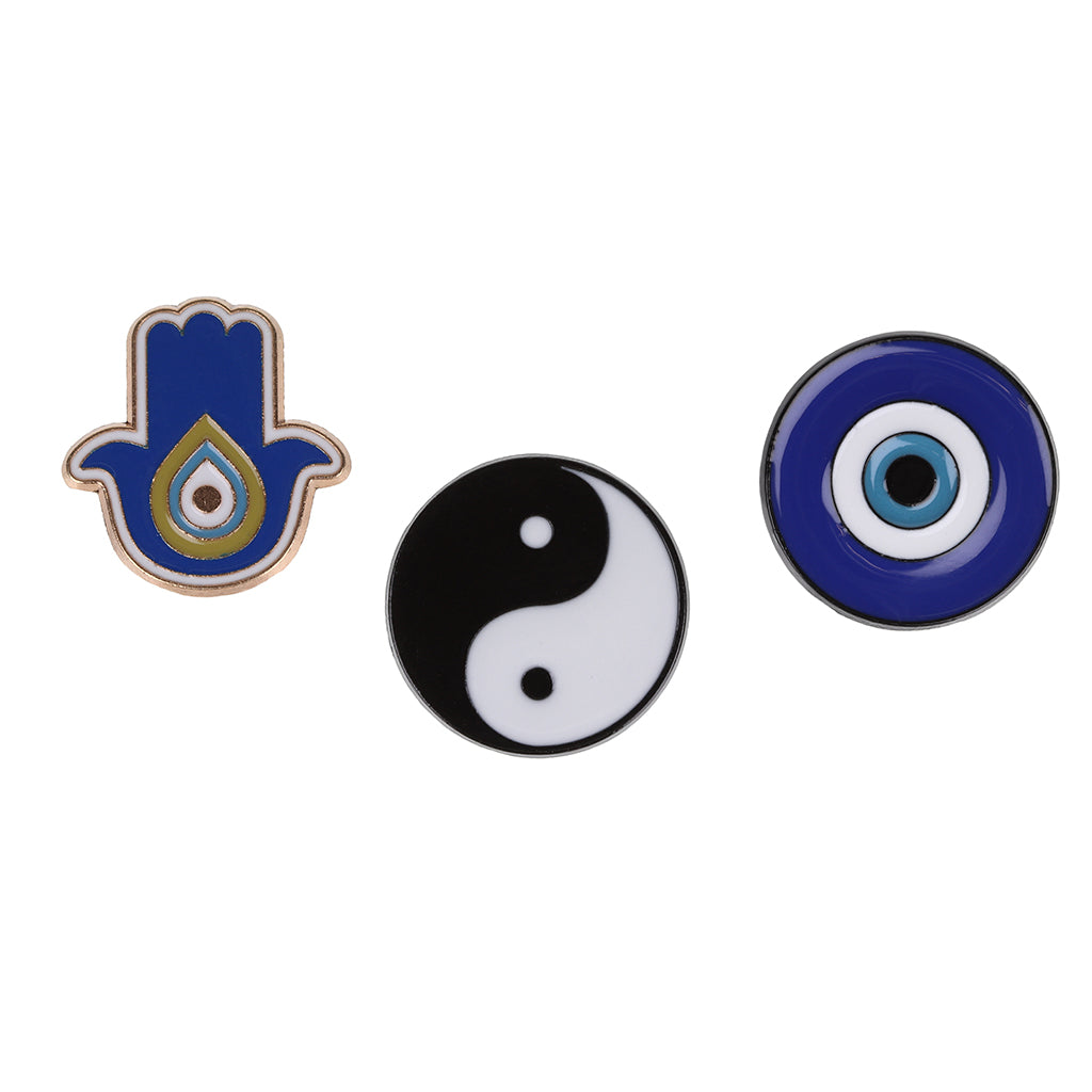 PIN020 - Pin Badges - Yin and Yang