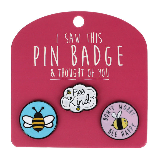 PIN021 - Pin Badges - Bee Kind