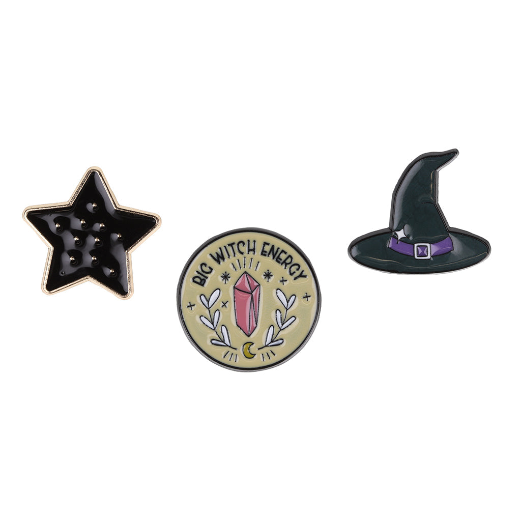 PIN024 - Pin Badges - Big Witch Energy