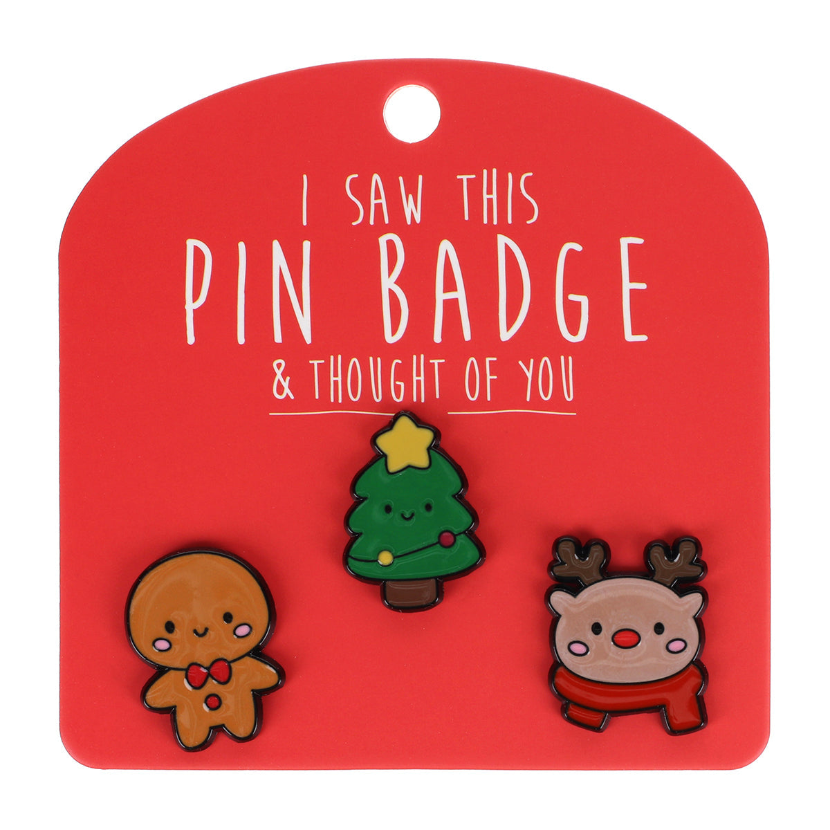 PIN026 - Pin Badges - Merry Christmas