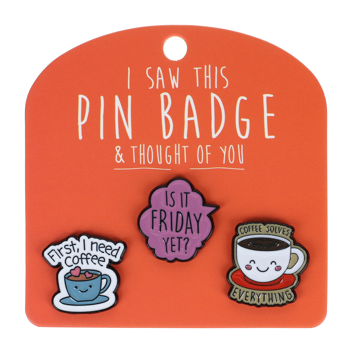 PIN031 - Pin Badges - Is It Friday Yet?