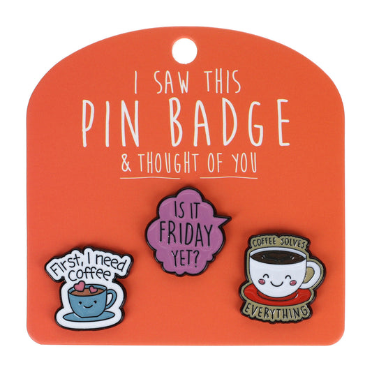 PIN031 - Pin Badges - Is It Friday Yet?