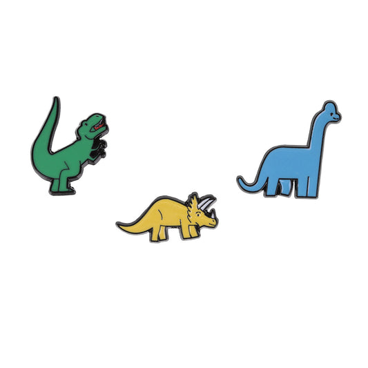 PIN034 - Pin Badges - Dinosaurs