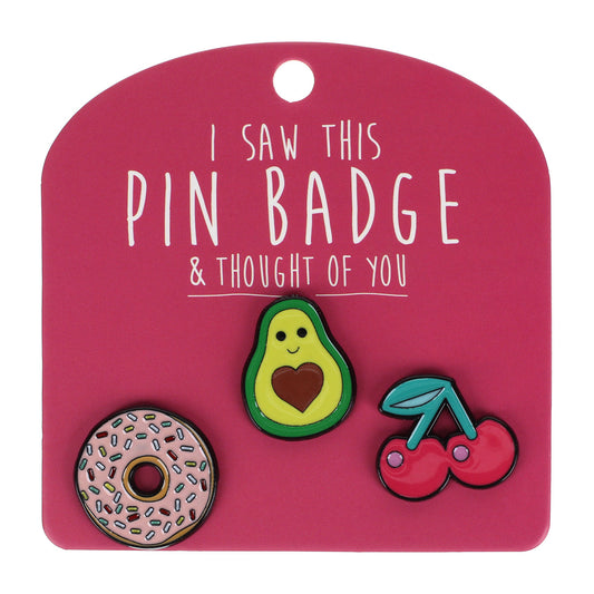 PIN039 - Pin Badges - Donut