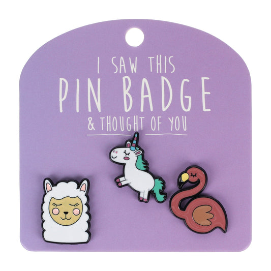 PIN042 - Pin Badges - Unicorn