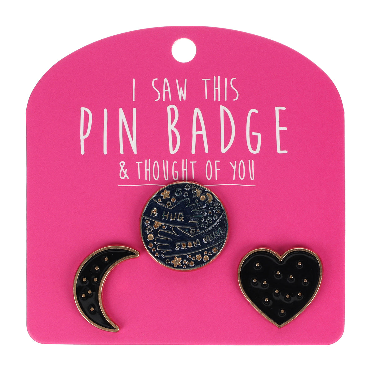 PIN043 - Pin Badges - A Hug from Mum