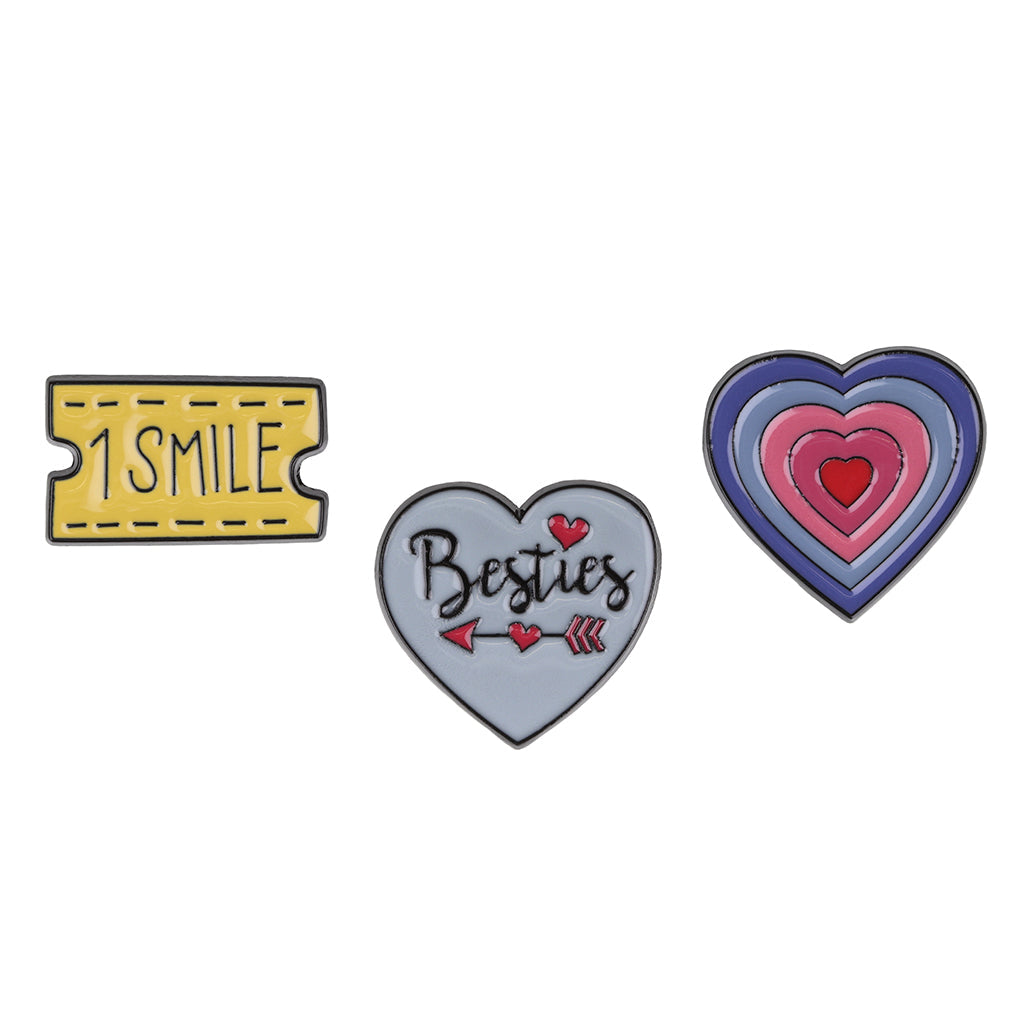 PIN047 - Pin Badges - Besties