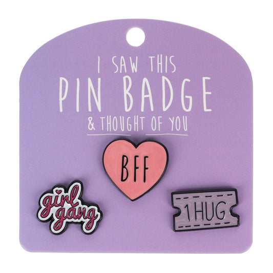 PIN048 - Pin Badges - Girl Gang