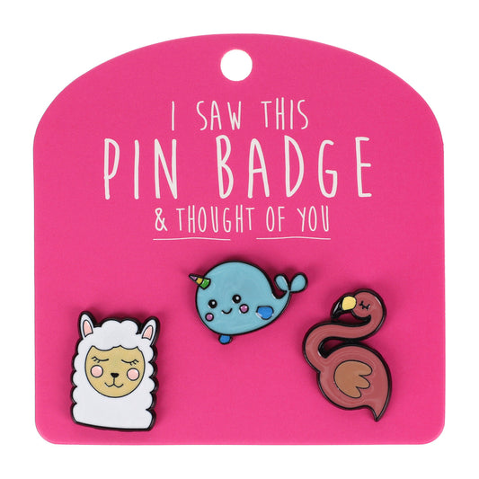 PIN049 - Pin Badges - Narwhal