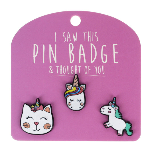 Pin Badges - Kittycorn