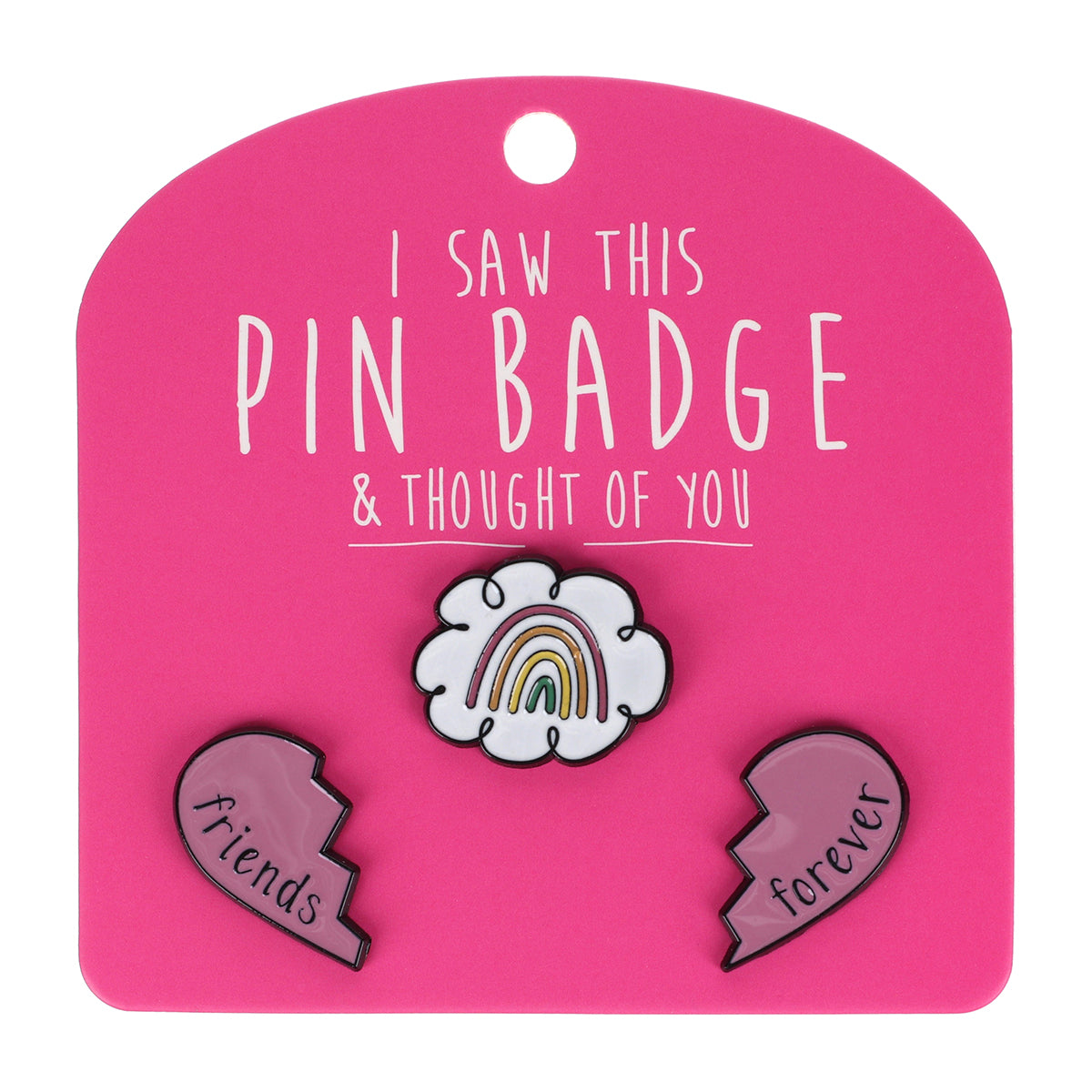 PIN052 - Pin Badges - Friends Forever