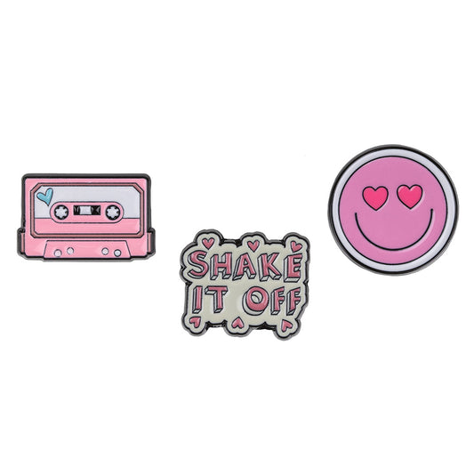 PIN055 - Pin Badges - Shake It Off