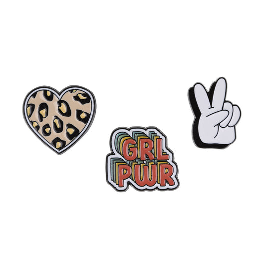 PIN057 - Pin Badges - GRL PWR