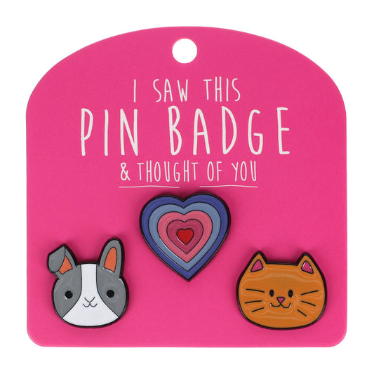 Pin Badges - Bunny