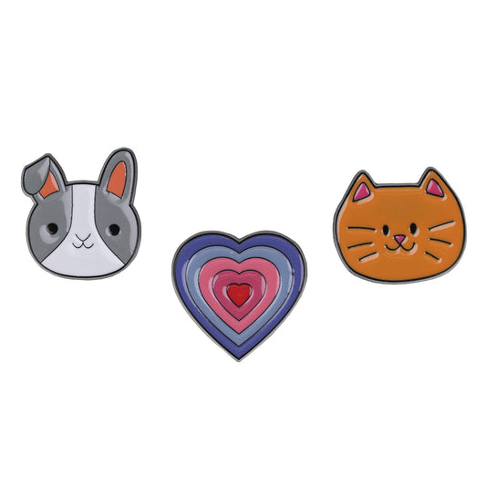 PIN064 - Pin Badges - Bunny