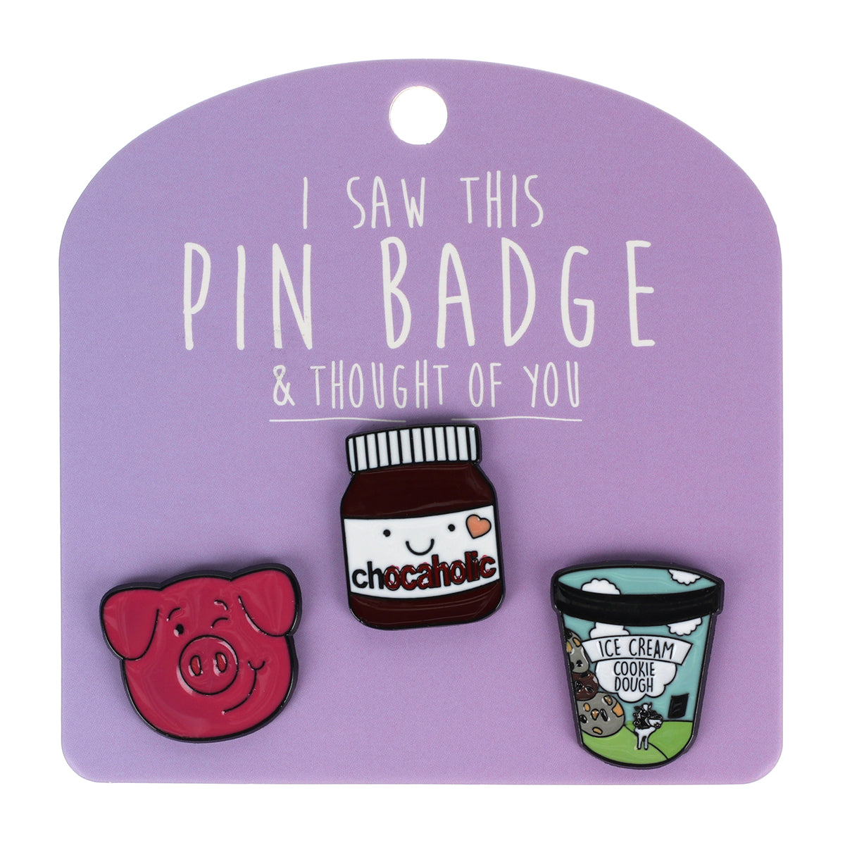 PIN066 - Pin Badges - Chocaholic