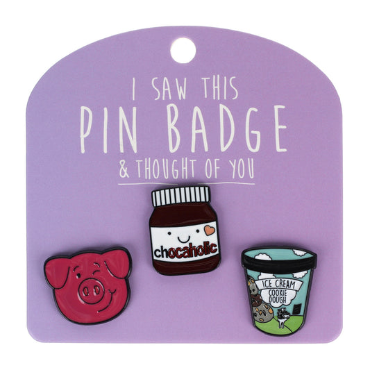 PIN066 - Pin Badges - Chocaholic