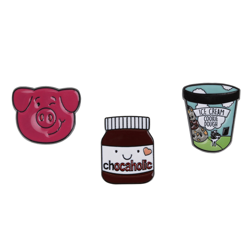 PIN066 - Pin Badges - Chocaholic