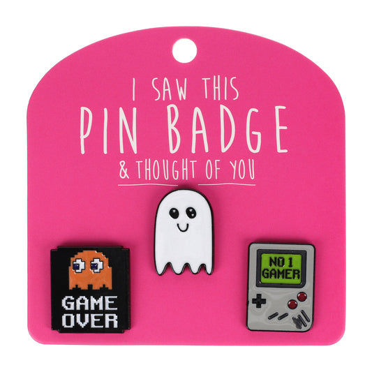Pin Badges - Game Over