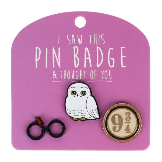 Pin Badges - Wizard Glasses