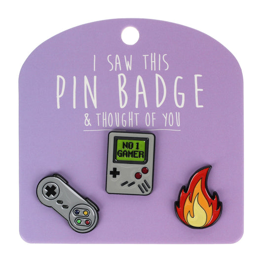 PIN069 - Pin Badges - Gamer