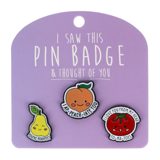 Pin Badges - To- Ma- Toes