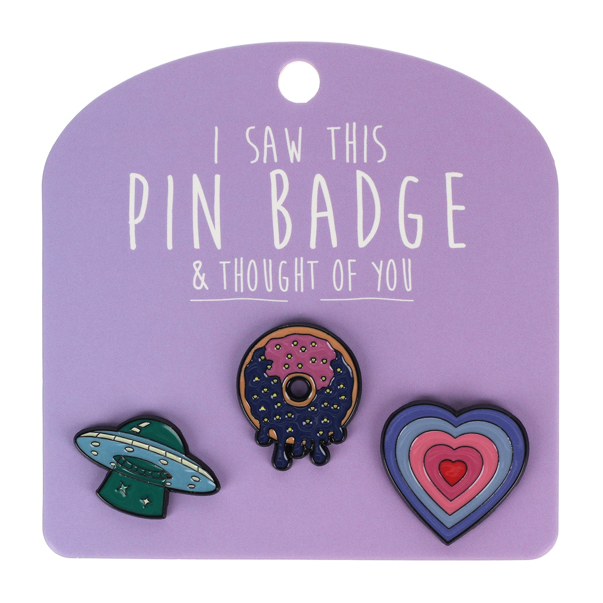 PIN075 - Pin Badges - Cosmic Heart