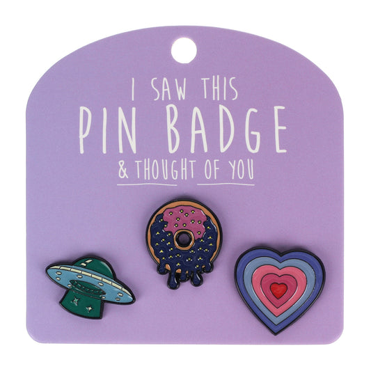 PIN075 - Pin Badges - Cosmic Heart