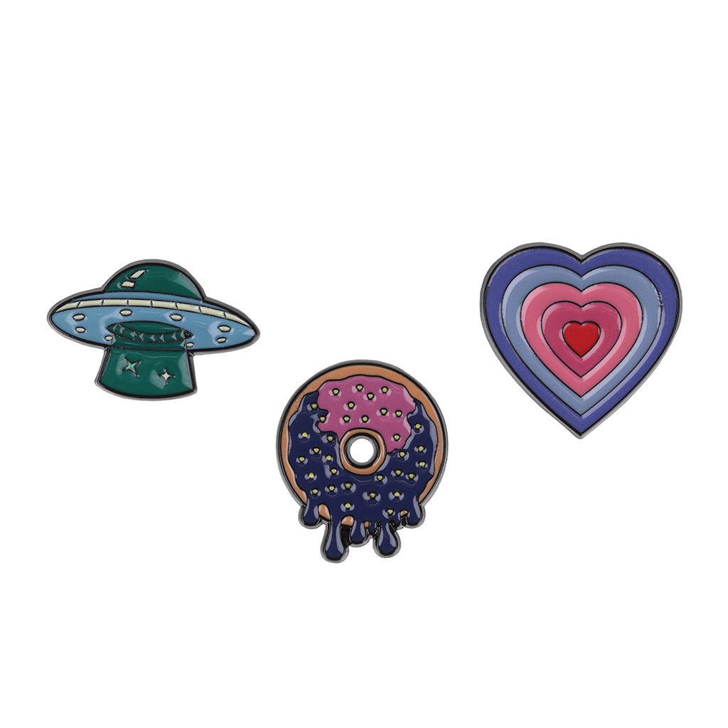 PIN075 - Pin Badges - Cosmic Heart